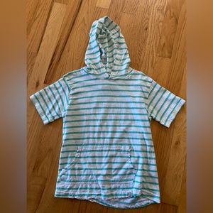 Kids Striped Hoodie Tee